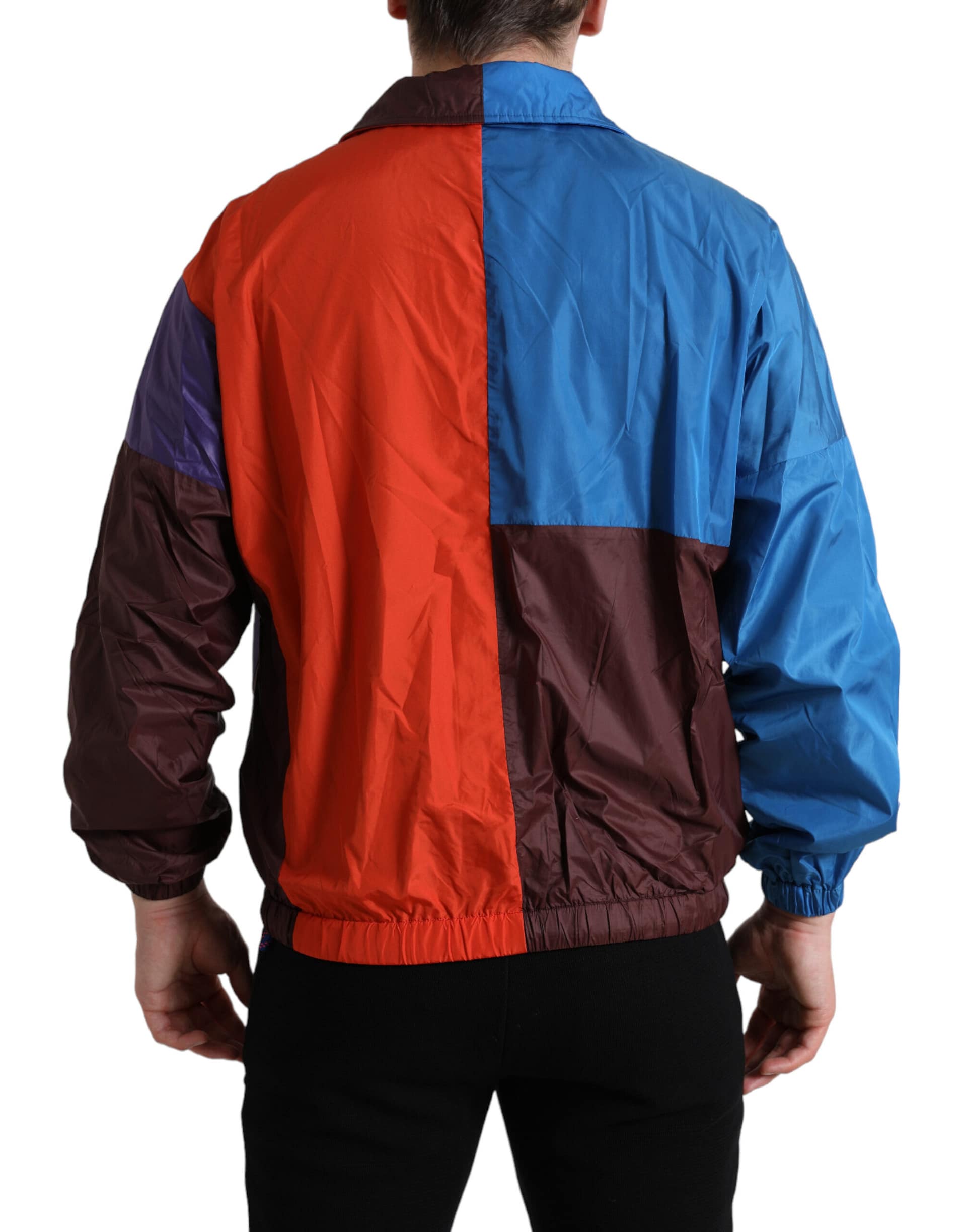 Dolce & Gabbana Multicolor Color Windbreaker Jacket - Image 2