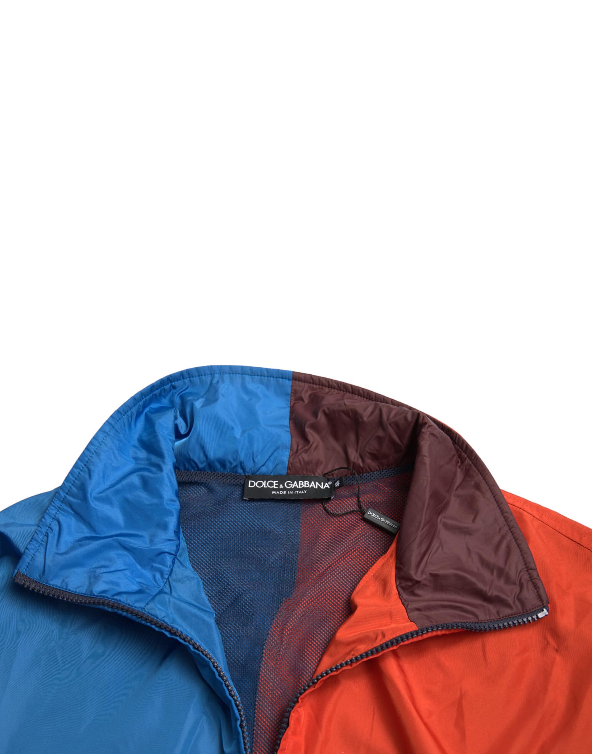 Dolce & Gabbana Multicolor Color Windbreaker Jacket - Image 6