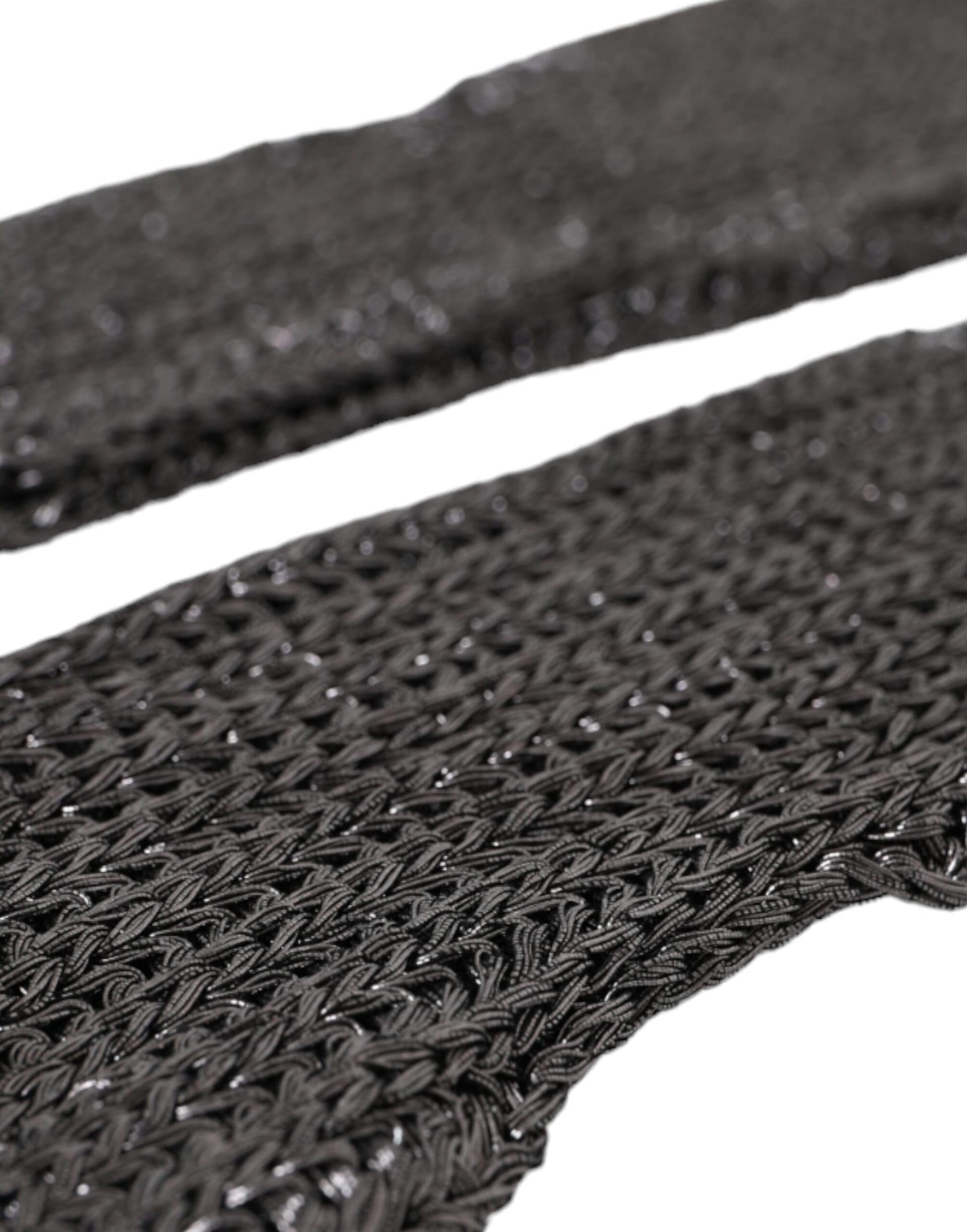 Dolce & Gabbana Gray Viscose Knitted Finger Less Gloves - Image 5