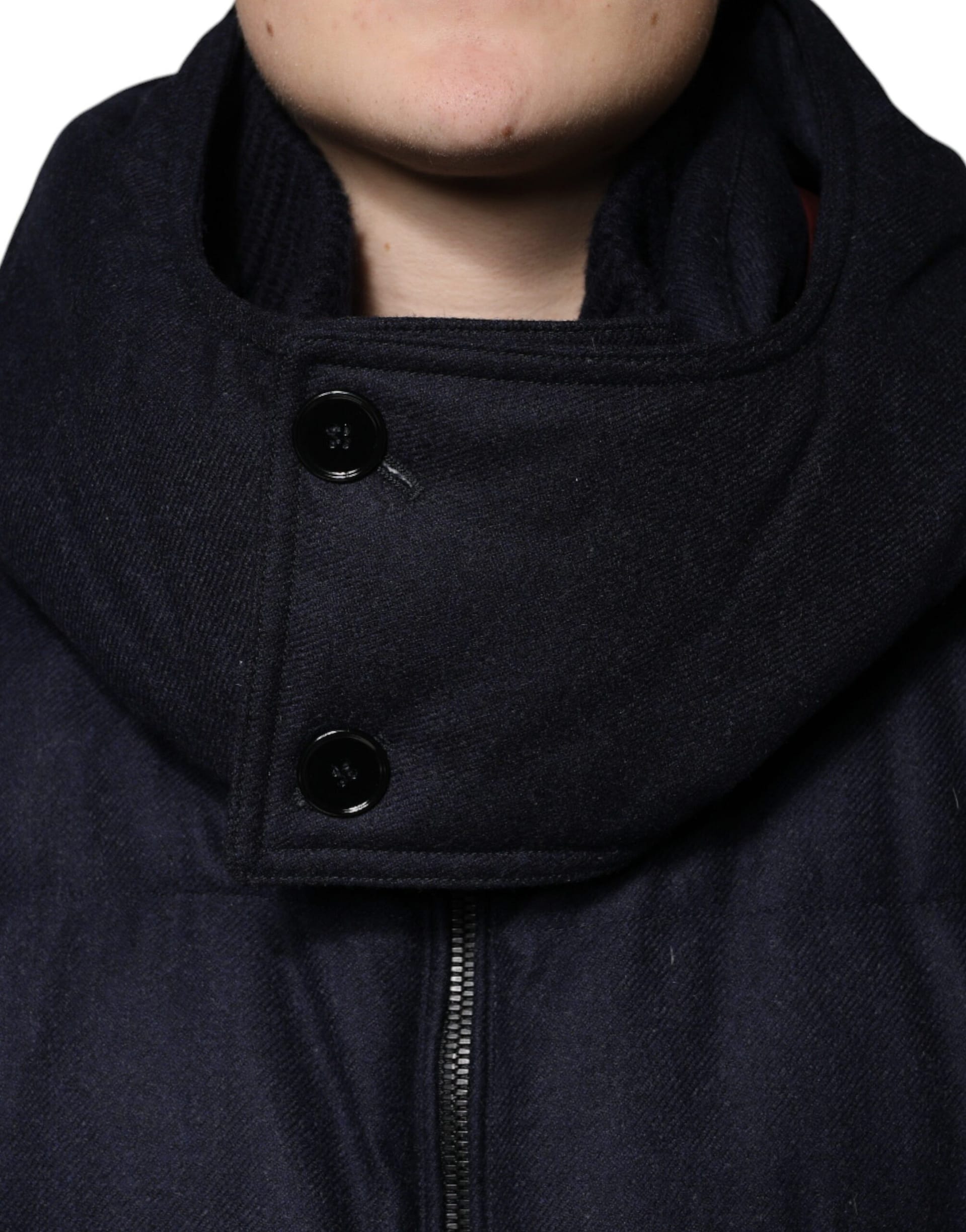 Dolce & Gabbana Black Nylon Hooded Puffer Men Coat Jacket - Image 5