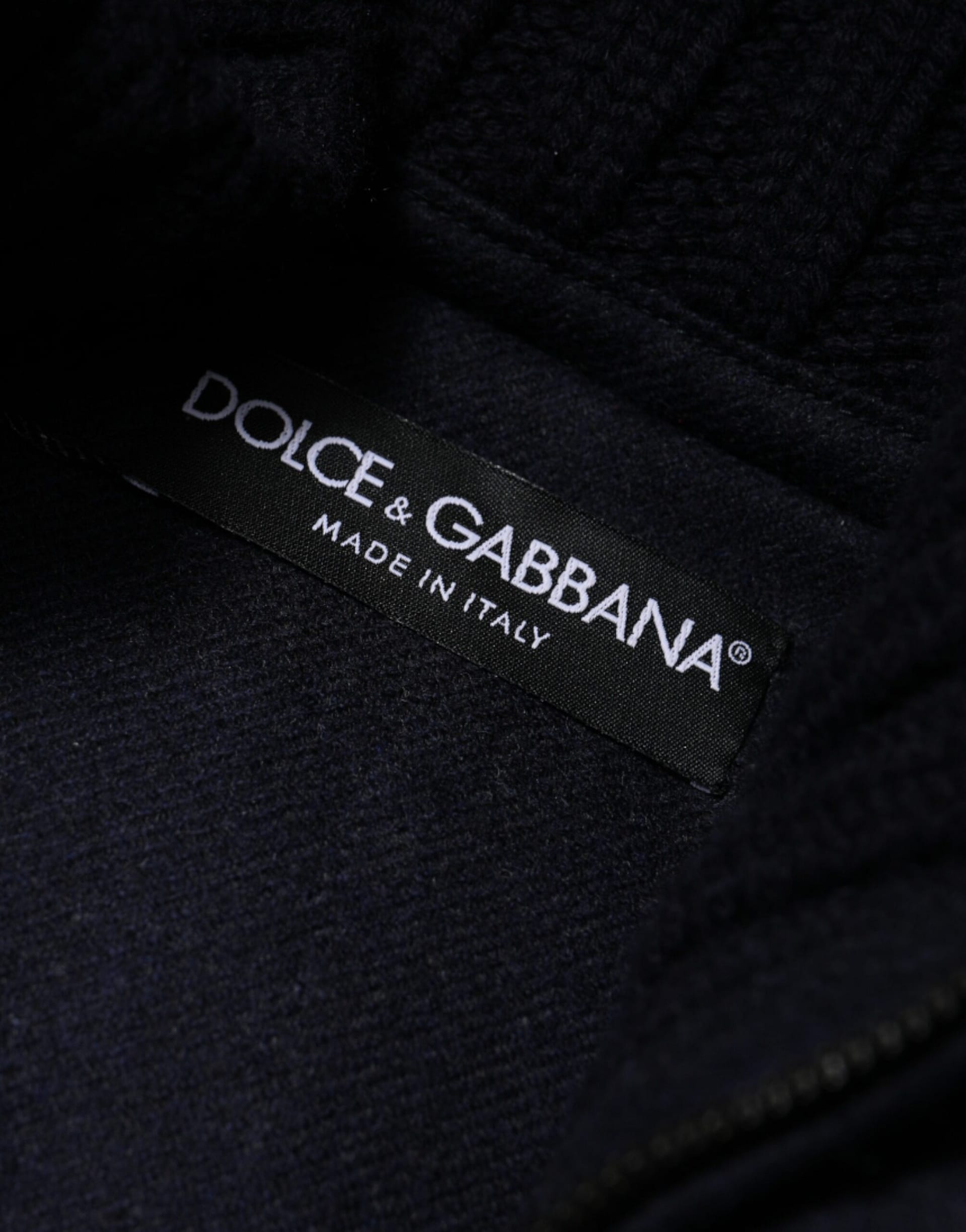 Dolce & Gabbana Black Nylon Hooded Puffer Men Coat Jacket - Image 6