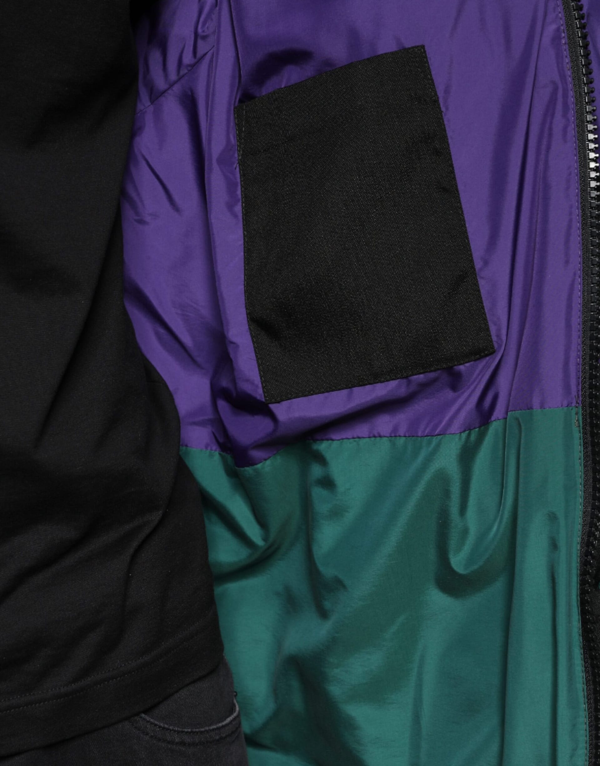 Dolce & Gabbana Black Nylon Puffer Men Full Zip Jacket - Image 8