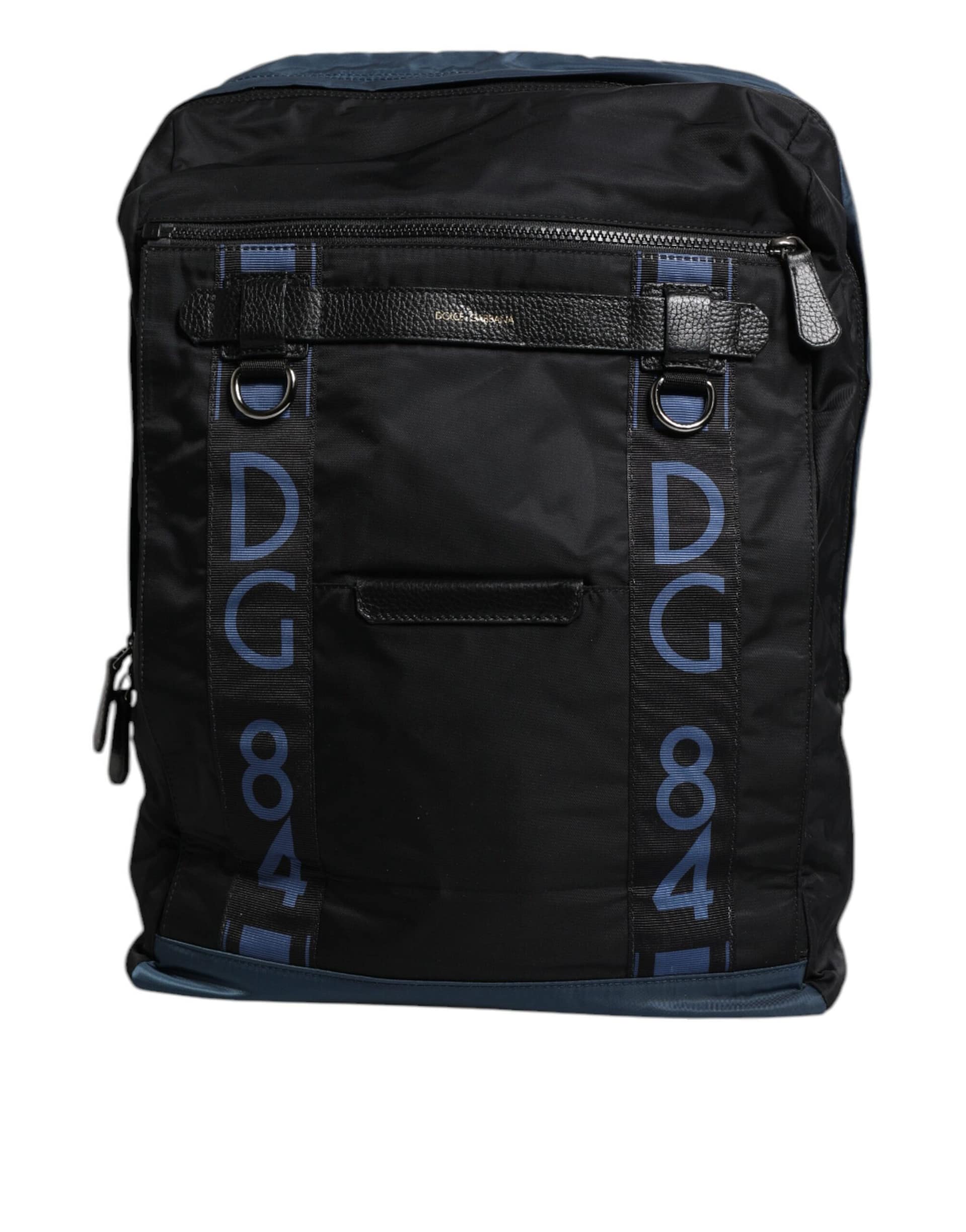 Dolce & Gabbana Black Nylon DG Logo School Backpack Bag - Image 2