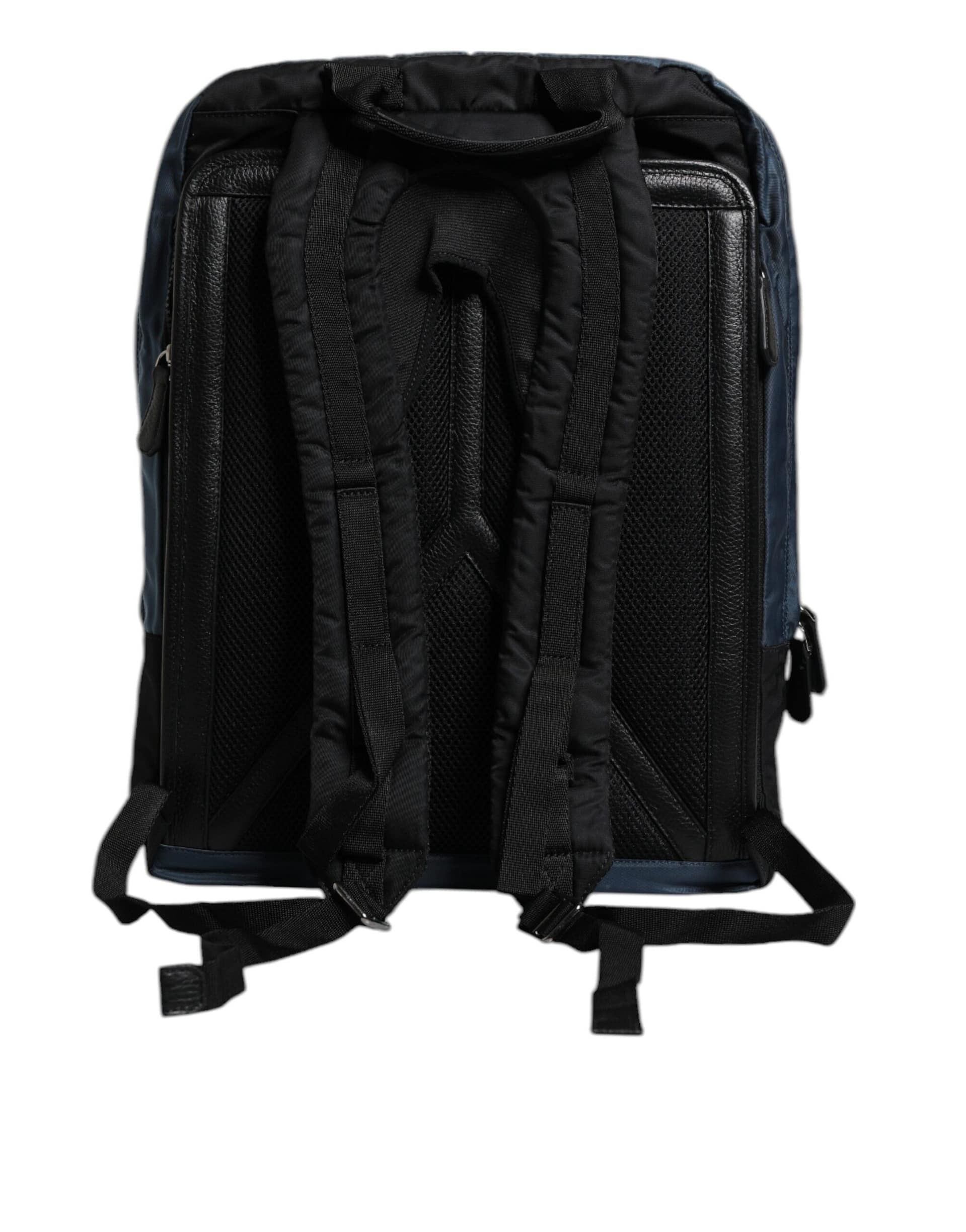 Dolce & Gabbana Black Nylon DG Logo School Backpack Bag - Image 4