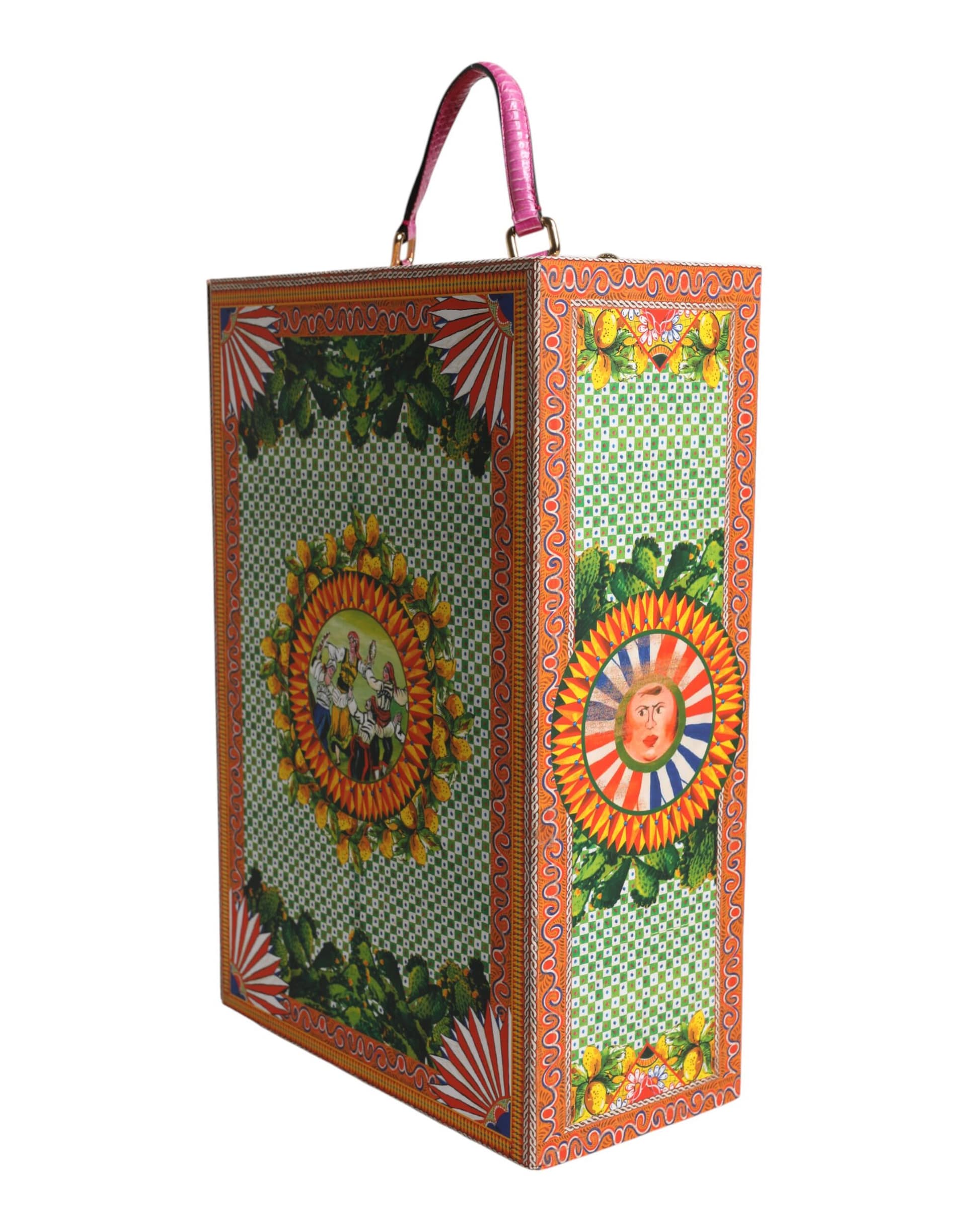 Dolce & Gabbana Pink Dress Ceramic Porcelain Fashion Leather Sicily Dolls - Image 4