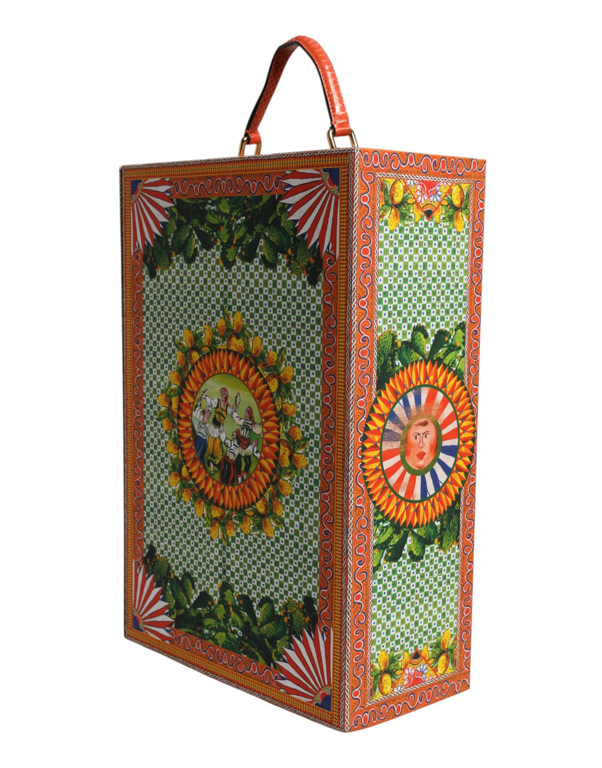 Dolce & Gabbana Black Dress Ceramic Porcelain Fashion Leather Sicily Dolls - Image 4