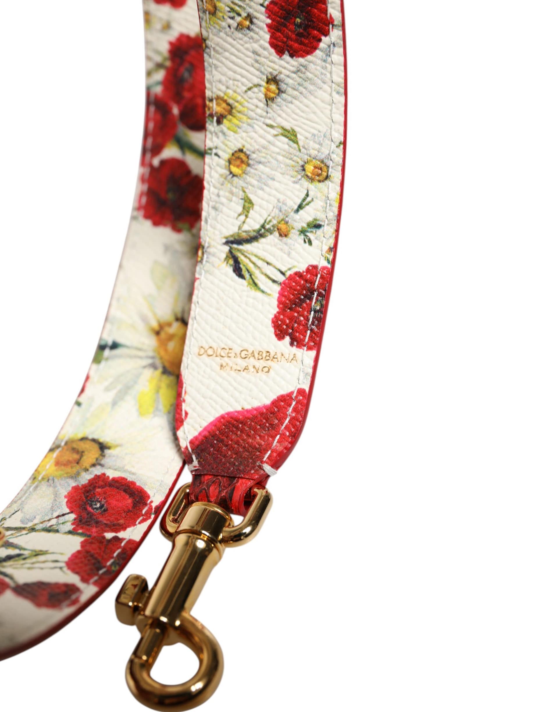 Dolce & Gabbana Multicolor Embellished Handbag Accessory Shoulder Strap - Image 5