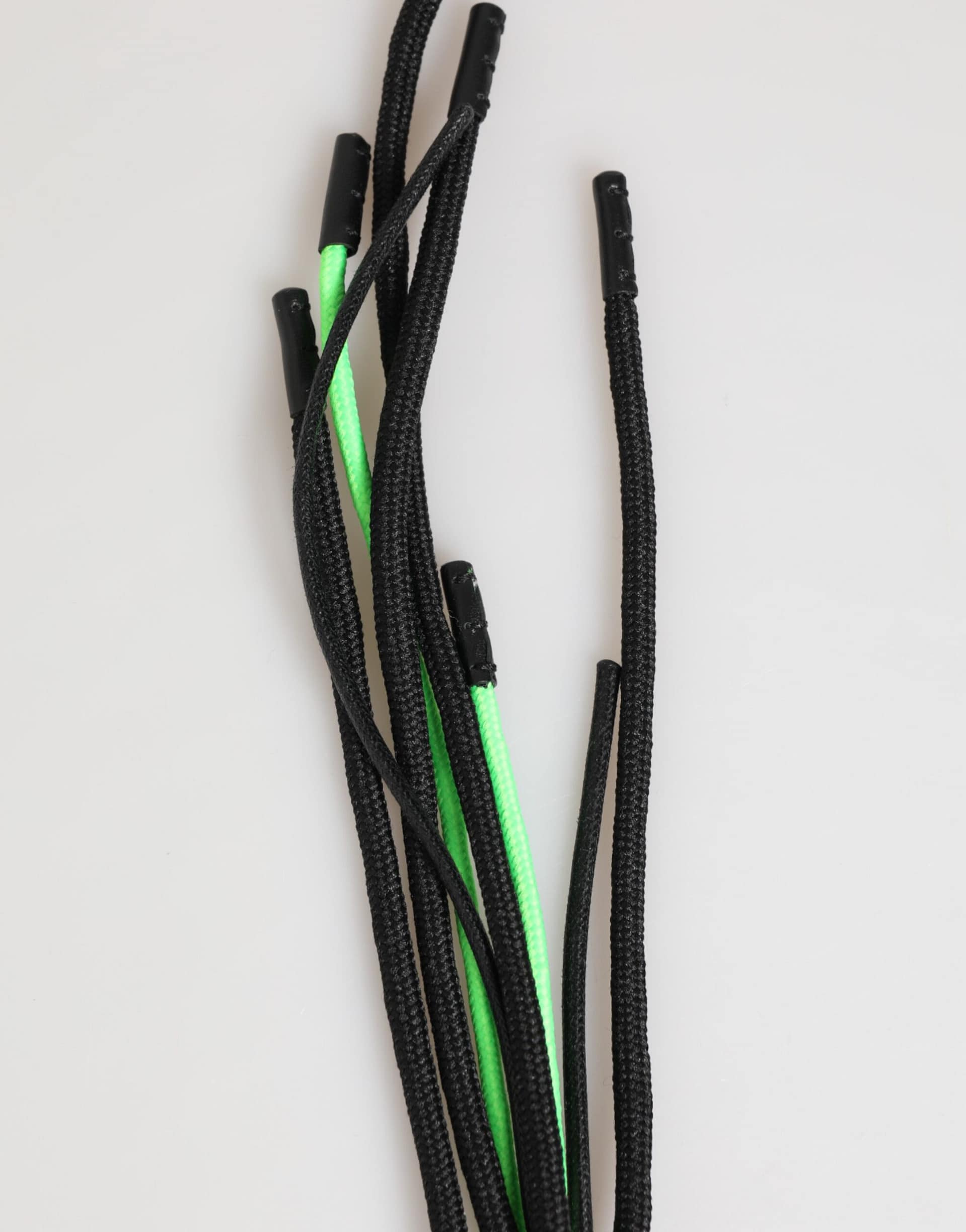 Dolce & Gabbana Multicolor Polyester Tape String DG Logo Keychain Keyring - Image 4