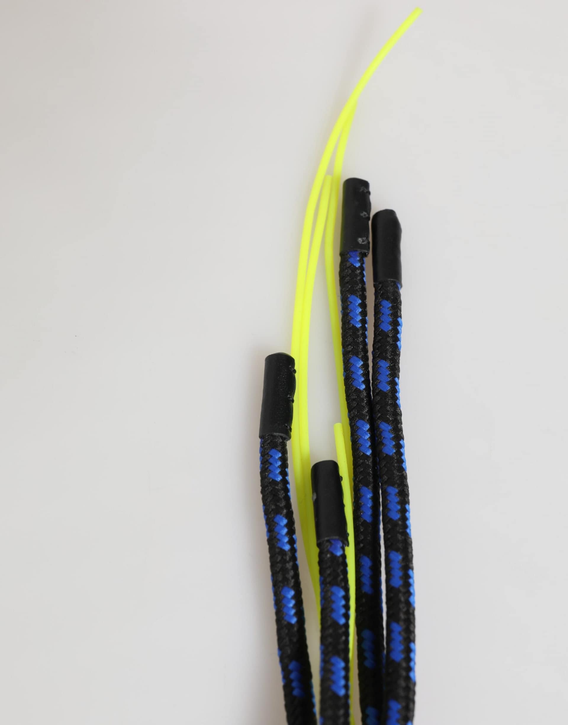 Dolce & Gabbana Multicolor Polyester Tape String DG Logo Keychain Keyring - Image 5