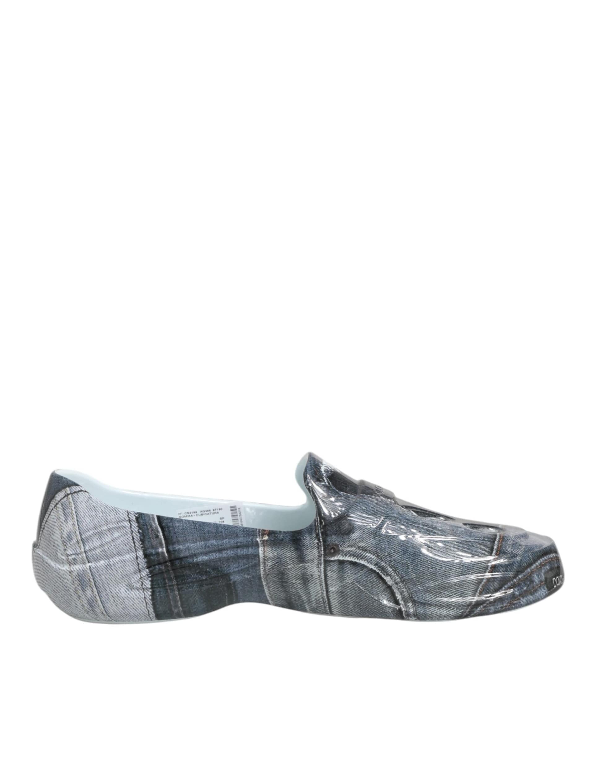 Dolce & Gabbana Multicolor Rubber Men Low Top Sneakers Shoes - Image 2