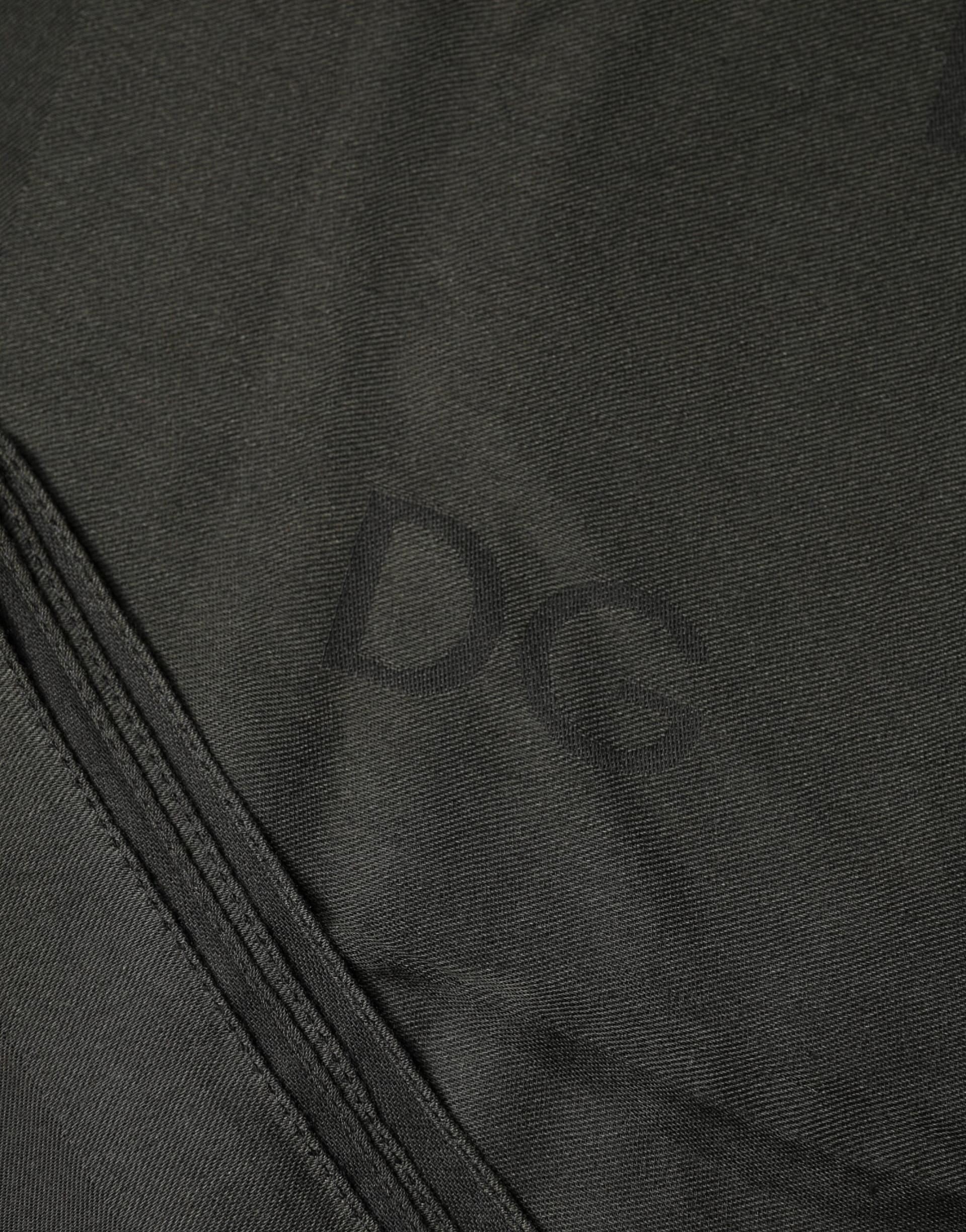 Dolce & Gabbana Black Modal Neck Wrap Men Shawl Men Scarf - Image 3