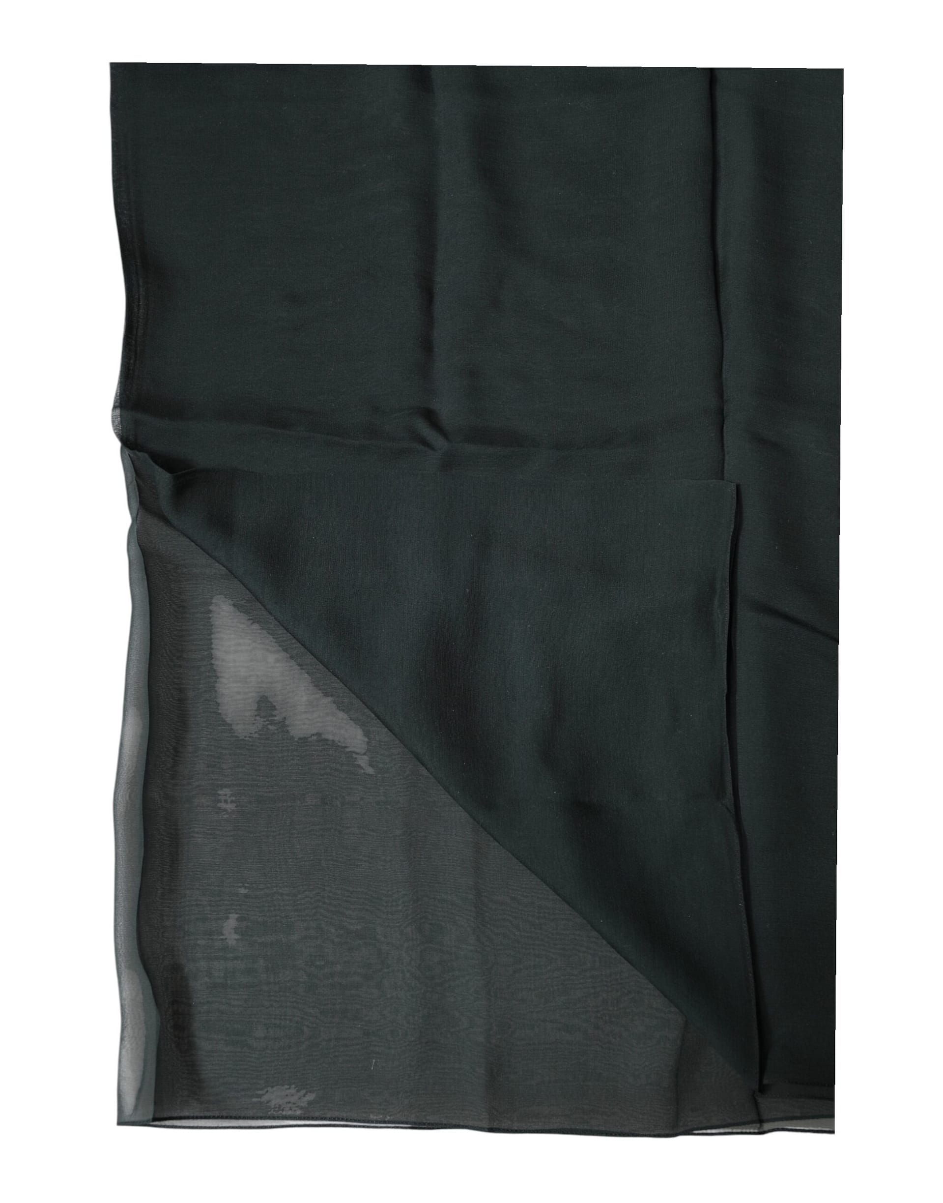 Dolce & Gabbana Dark Green Silk Neck Wrap Foulard Scarf - Image 4