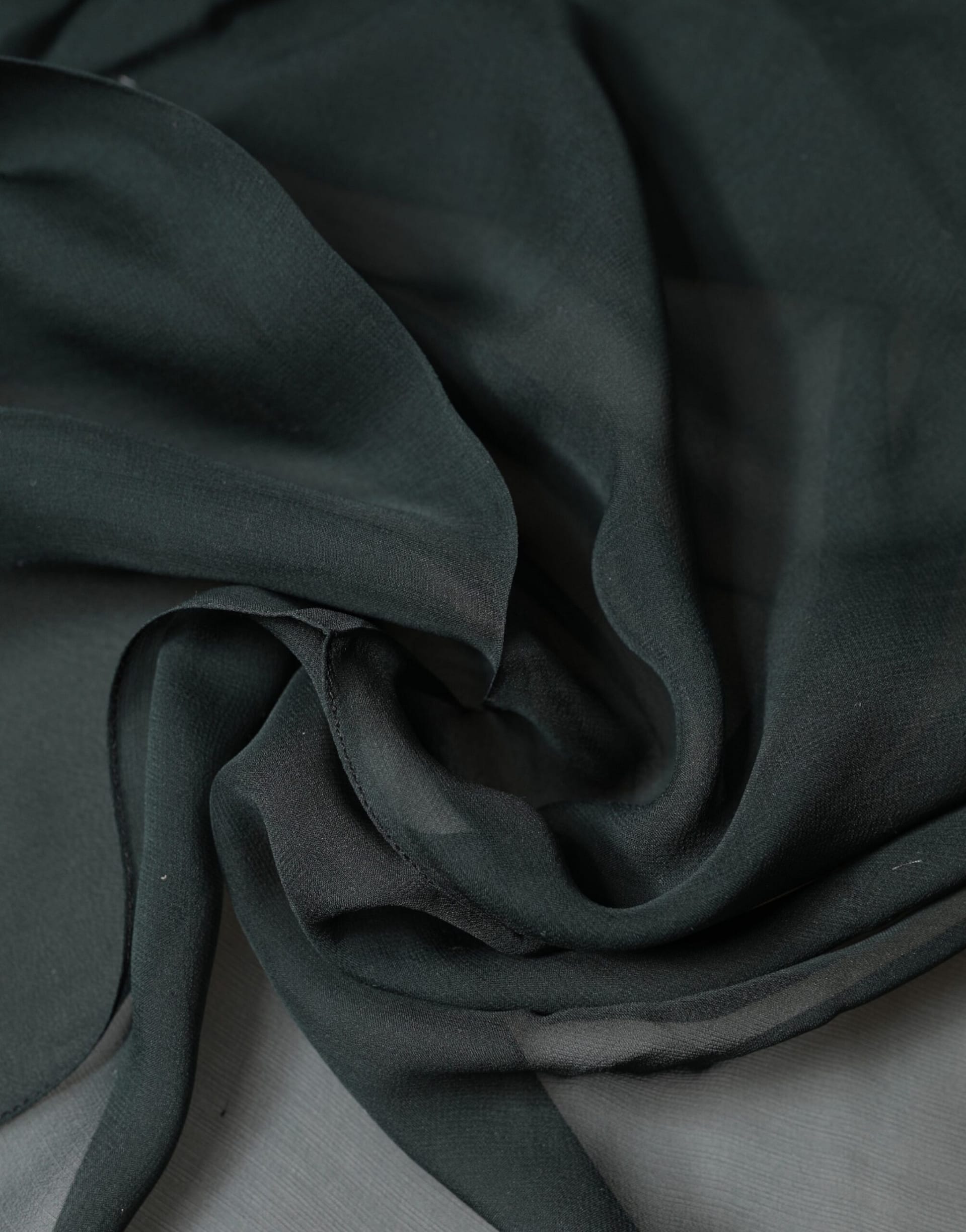 Dolce & Gabbana Dark Green Silk Neck Wrap Foulard Scarf - Image 5