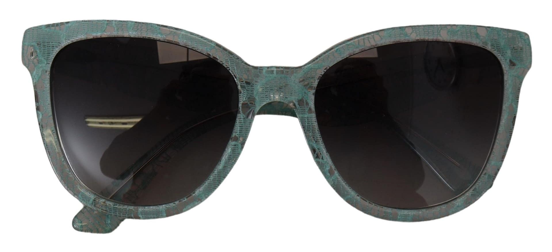 Dolce & Gabbana Blue Lace Acetate Crystal Round DG4190 Sunglasses - Image 4