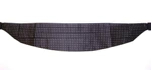 Dolce & Gabbana Black Waist Smoking Tuxedo Cummerbund Belt