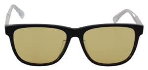 Diesel Black Frame DL0330-D 01E 57 Yellow Transparent Lenses Sunglasses