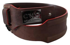 Costume National Dark Brown Genuine Leather Belt