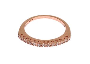 Nialaya Red Gold 925 Silver Ring