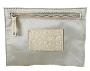 WAYFARER White Zippered Coin Holder Wallet