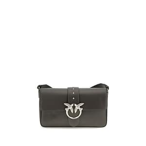 PINKO Bicolor Leather Shoulder Bag
