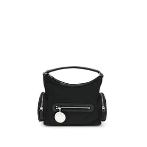 Stella McCartney Black Other Fibres Shoulder Bag