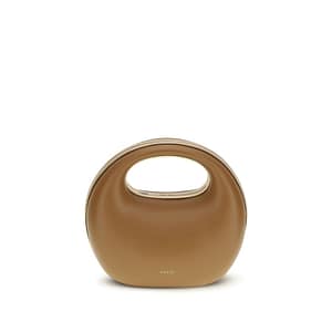 Sacai Brown Calf Leather Bos Taurus Handbag