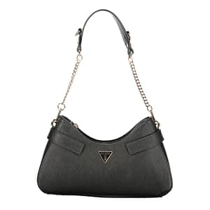 Guess Jeans Black Polyurethane Women's Handbag