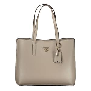 Guess Jeans Grigio Poliuretano Women's Handbag