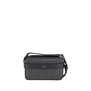 Ferragamo Black Polyethylene Shoulder Bag