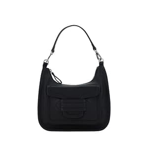 Pierre Hardy Black Calf Leather Bos Taurus Shoulder Bag