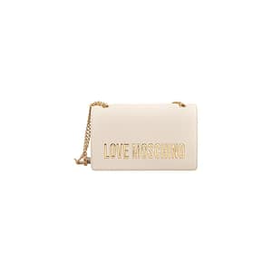 Love Moschino Beige Polyethylene Handbag