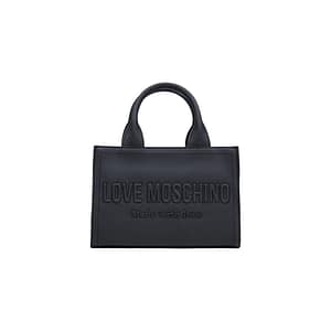 Love Moschino Black Polyethylene Handbag