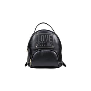 Love Moschino Black Polyethylene Backpack