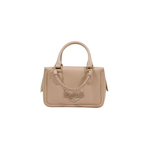 Love Moschino Beige Polyethylene Handbag
