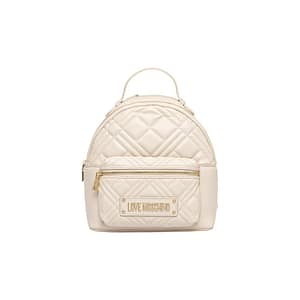 Love Moschino Beige Polyethylene Backpack