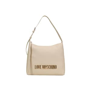 Love Moschino Beige Polyethylene Handbag