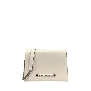Twinset White PU Women Crossbody Bag
