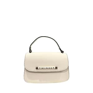 Twinset White Polyurethane Women Handbag
