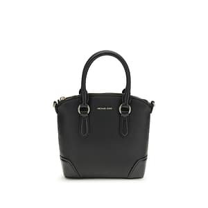 Michael Kors Black Calf Leather Bos Taurus Handbag