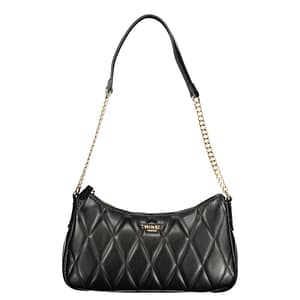 Twinset Black Polyurethane Women Shoulder Bag