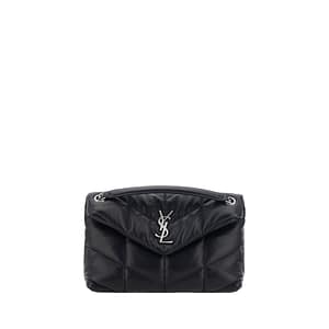 Saint Laurent Black Lamb Ovis Aries Aries Shoulder Bag