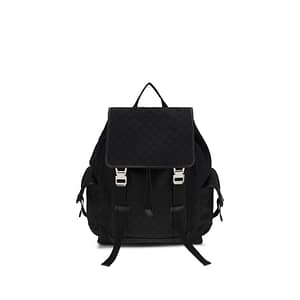 Gucci Black Fabric Backpack