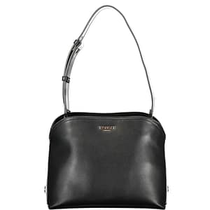 Twinset Black Polyurethane Women's Shoulder Bag