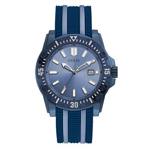 Guess Blue Synthetic Sport Watch