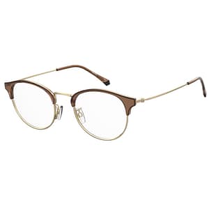 Polaroid Brown Metal Glasses (Frames)