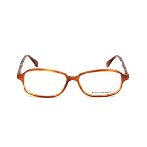 Ermenegildo Zegna Brown Plastic Glasses (Frames)