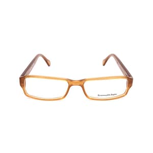 Ermenegildo Zegna Brown Plastic Glasses (Frames)