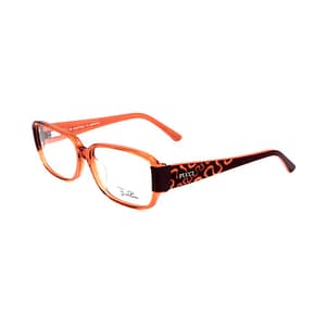Emilio Pucci Orange Plastic Glasses (Frames)