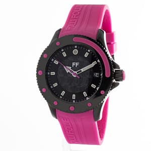 Folli Follie Purple Plastic Sport Watch