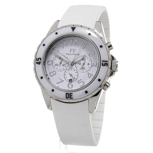 Folli Follie White Synthetic Sport Watch